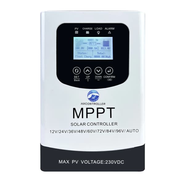 Solcellelader, MPPT-teknologi, 230V understøttelse,MPPT-80A, Max 230VDC-b, 12-96V-b