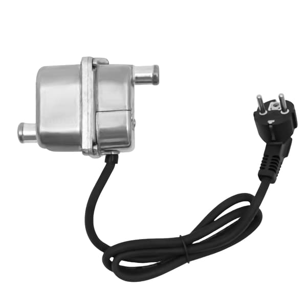 Motorforvarmer, 1500W Effekt, Kompakt Design,Sølv