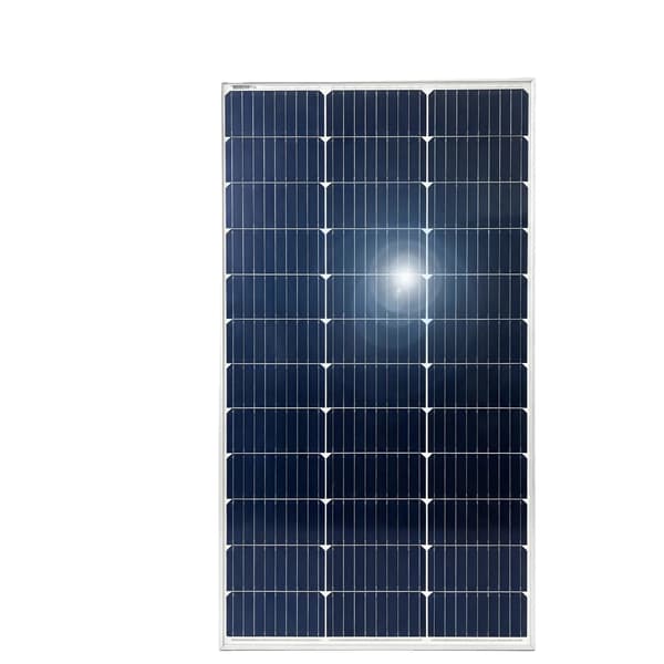 Solpanel, 24% Effektivitet, Vattentålig Design,Glas 120W 1st