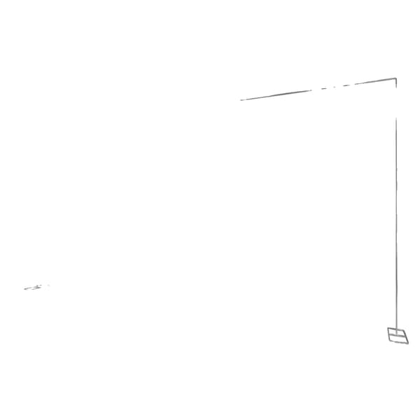 Baggrundsstativ, Justerbar Højde, Robust Jernrør,Dekorationsstand