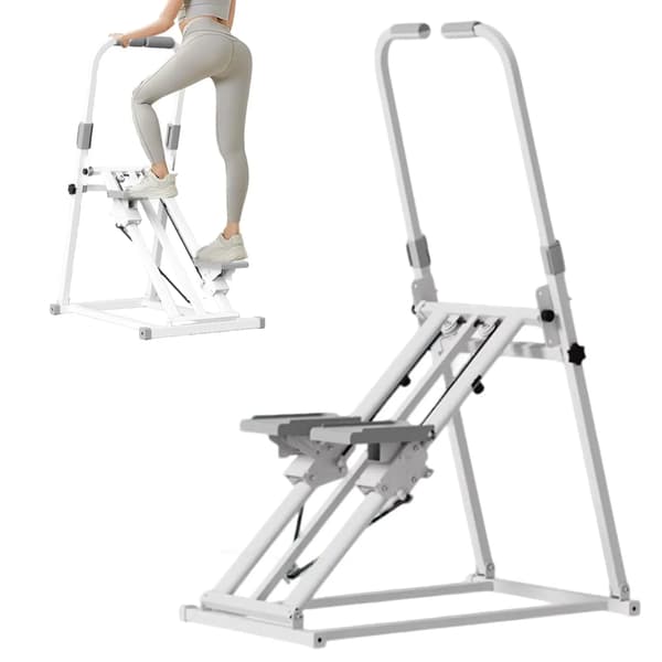 Stegmaskin, Kompakt Design, Ergonomisk Steg,VIT