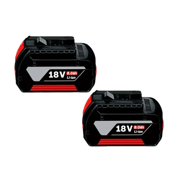 Litiumjonbatteri, 18V, 8000mAh kapacitet,8.0AH 2PCS