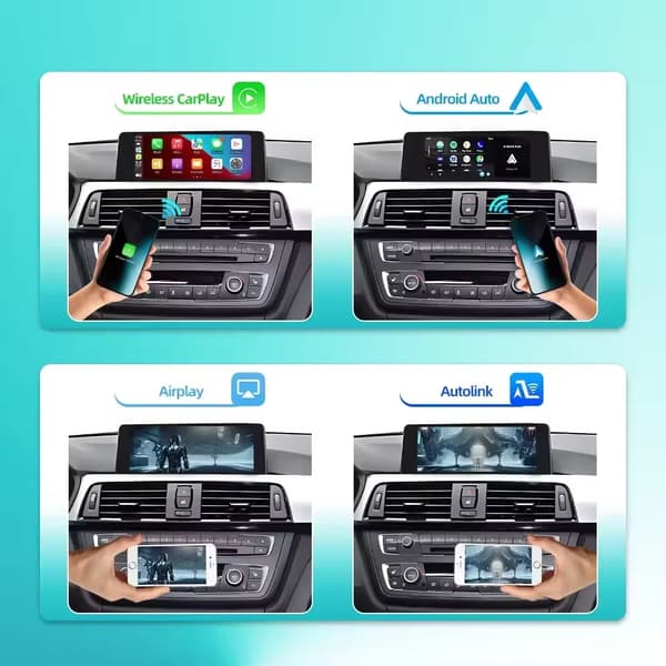 CarPlay och Android Auto-modul, Bluetooth 5.0-kompatibilitet, sömlös OEM-integration,NBT-system