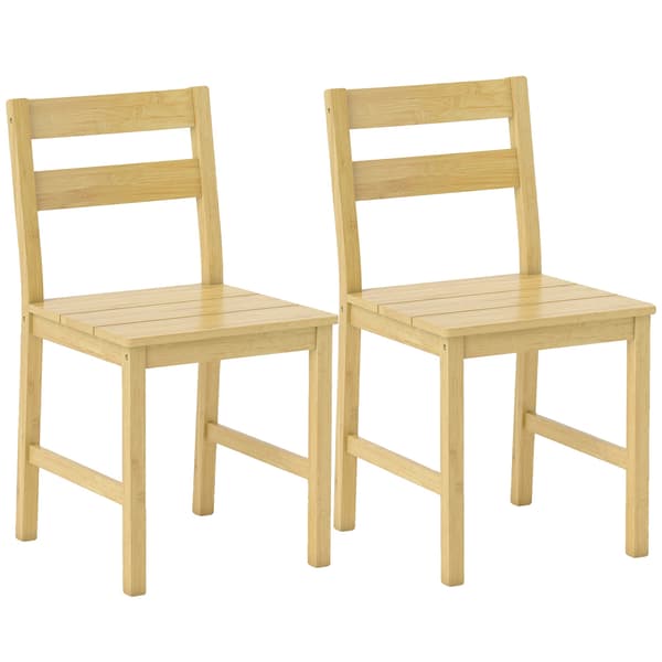 Spisestole, Bambuskonstruktion, Pladsbesparende Design,Farve