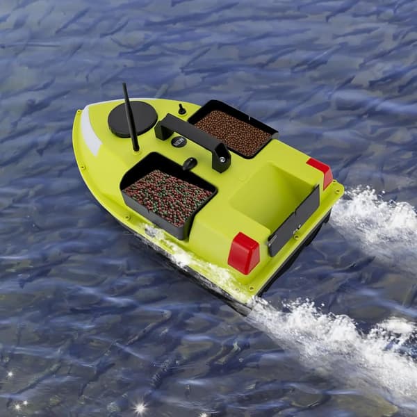Bait Boat, 1,8 m/s Hastighed, GPS Navigation,grøn