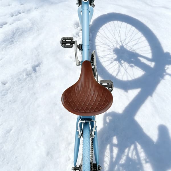 Cykelsæde, Ergonomisk Design, Overlegen Stødabsorbering,Brun