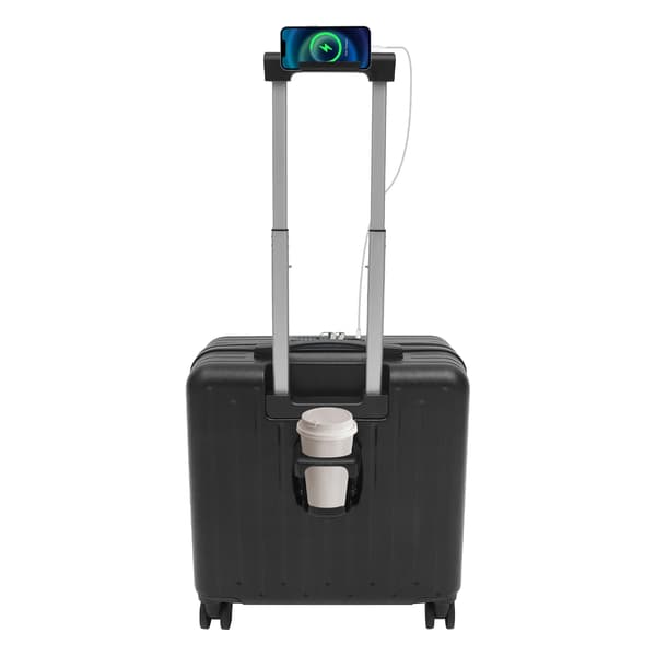Håndbagage, Spinnerhjul, USB-port,sort