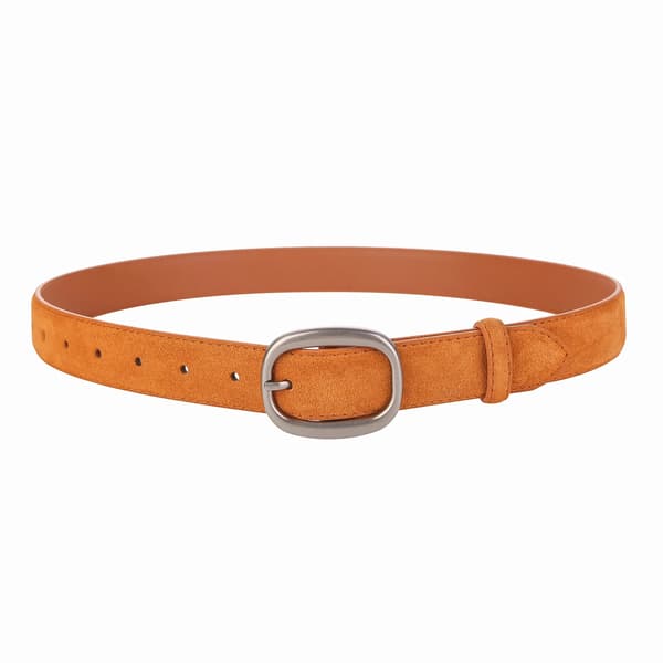 Læderbælte, Casual Stil, Holdbart Materiale,100cm-c, Brun