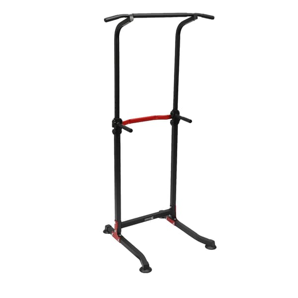 Dip Station, Höjdjusterbar, Robust Design,svart