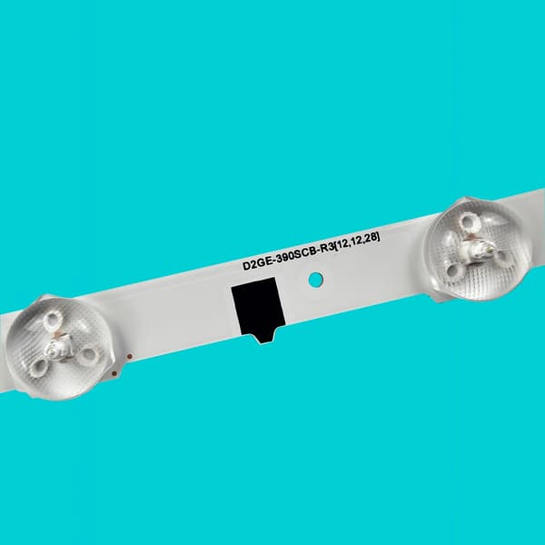 LED-remsa, längd 800 mm, 13 LED-perlor per remsa, 3 V spänning, CE-certifierad, bred kompatibilitet
