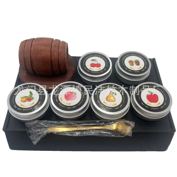 Cocktail Rökset, Träflis, Mångsidig Smakinfusion,B