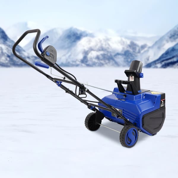 Elektrisk Snöslunga, Ergonomisk Design, Kraftfull Prestanda,Elektrisk, svart
