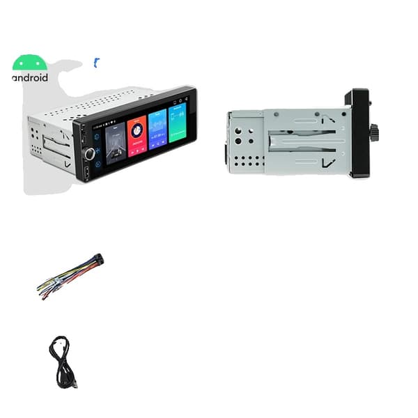 Bilstereo, Pekskärm, USB Typ-C-ingång,4-64G 12LED KAMERA