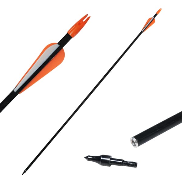 Pilar, Glasfiber Material, Mångsidig för Skytte,svart