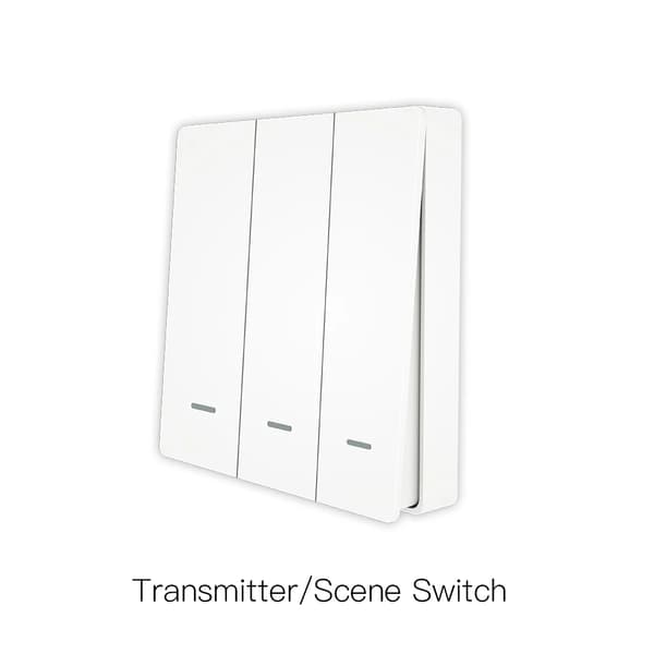 ZigBee Scene Switch, Trådløs Kontrol, Tilpasselig Automatisering,3 GANG