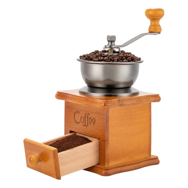Kaffekværn, Justerbare Malingsindstillinger, Holdbare Materialer,Brun