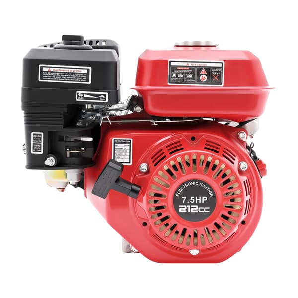 Motor, 7,5HK Effekt, 4-takts Encylindrig,Röd