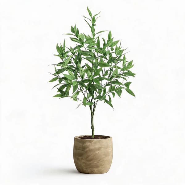 Kunstig Eucalyptus Træ, Realistisk Design, Lav Vedligeholdelse,180CM