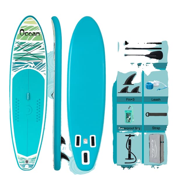 Stand Up Paddleboard, Uppblåsbart Design, Hög Lastkapacitet,Längd 335cm