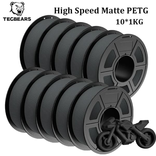 3D-printer filament, høj hastighed, multi-farve,HSMPETG 10GY