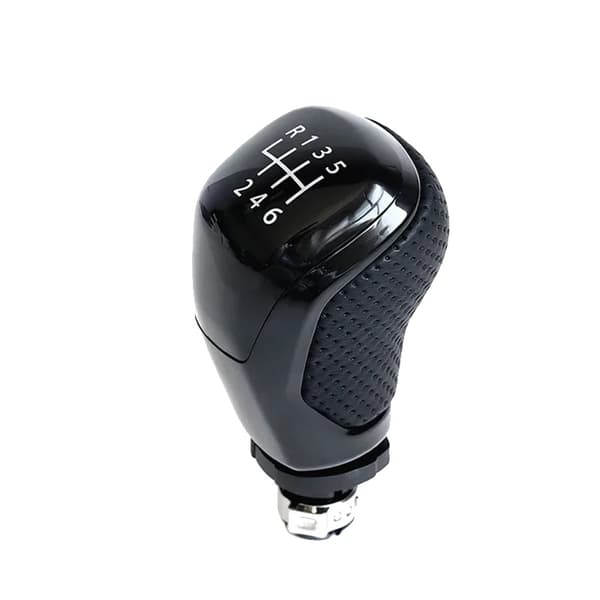 Gear Shift Knob, Ergonomisk Design, Universel Kompatibilitet,Sort 6 Gear