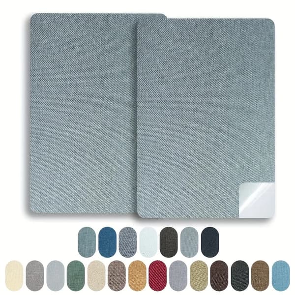 Fickor, Självhäftande, Hållbar Tyg,37 Medium Gray
