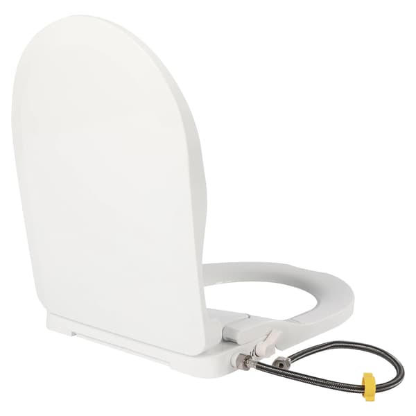 Bidettoalettstol, Dubbeldysystem, Ergonomisk Design,VIT