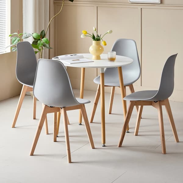 Matgrupp, Modern Design, Bekväm Sittplats,Grå