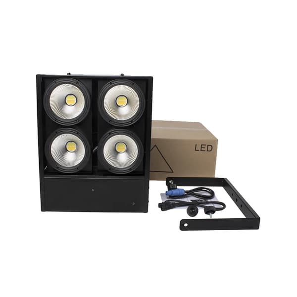 Scenbelysning, Hög Luminös Flöde, DMX Kontrollalternativ,4x100w