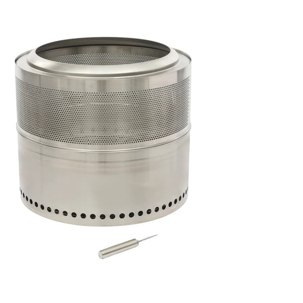 Lägereldsgrop, Bärbar Design, Hållbar Konstruktion,Silver