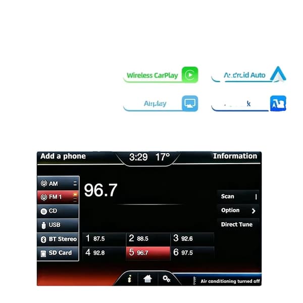 CarPlay og Android Auto Dekoder, Trådløs Forbindelse, Multi-enheds Support,Til Ford Sync 2