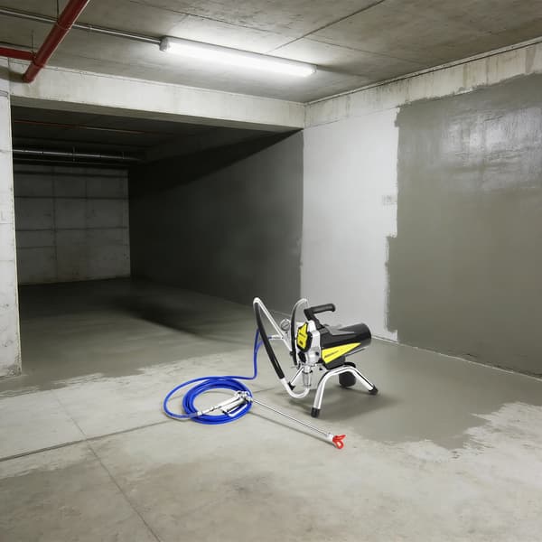 Malersprøjte, Højtydende Motor, Højtrykskapacitet,EU, Sort