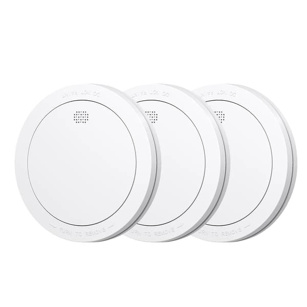 Röklarm, 10 års batteri, trådlöst sammankopplat system,kit 1