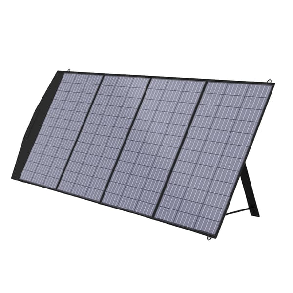 Bærbar solcellepanel oplader, foldbart design, 200W output
