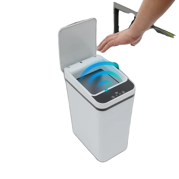 Sopkorg, Automatisk Drift, Luktkontroll,grå, 8L-a