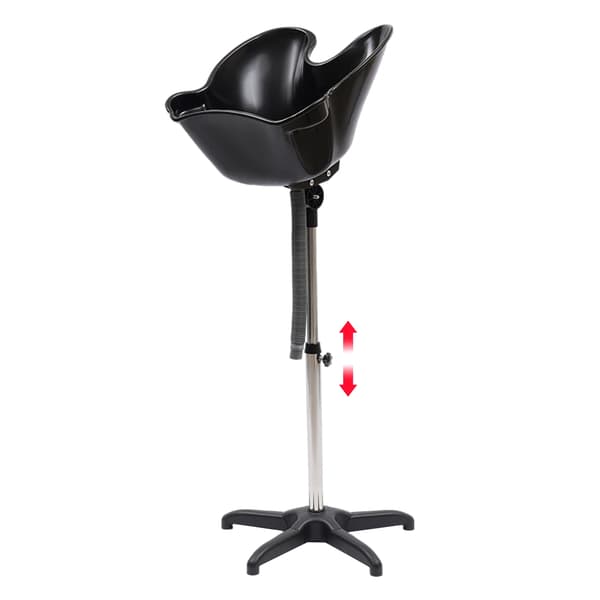 Hårtvättsbasin, Höjdjusterbar, Ergonomisk Design,Marinblå