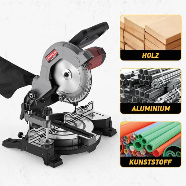 Gærdesav, 1400W Motor, Vinkelfunktion,Sort