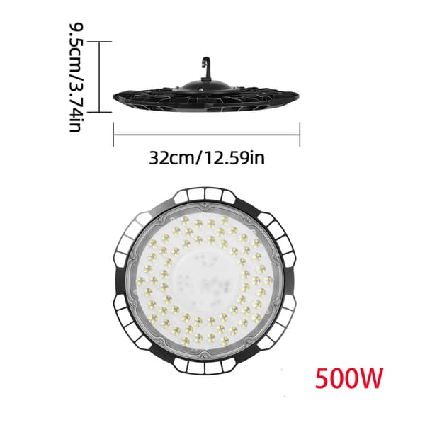 Højloftlys, Energi Effektiv, Vandtæt Design,1PC-a, 500W