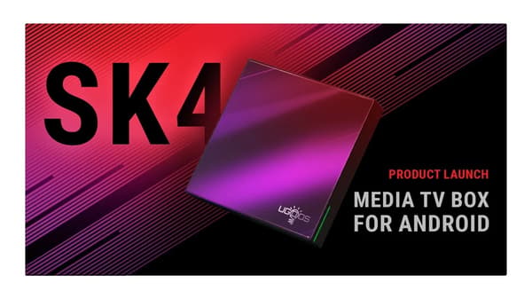 Smart TV Box, 4GB RAM, 64GB Lager,EU-stik