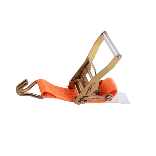 Spännband, 6 meters längd, 50 mm bredd, 5 tons lastkapacitet, Klokrok fäste, Hållbart polyester material