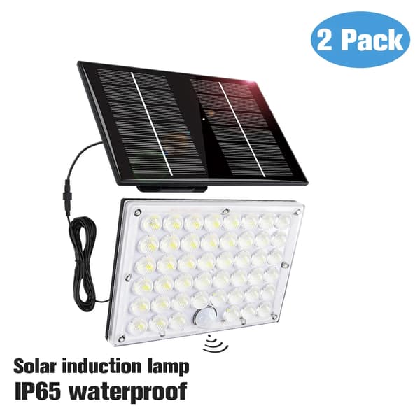 Solflomester, bevægelsessensor, IP65 vandtæt,1Pakke 184LED