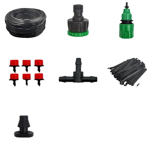 Vattningssatser, Automatiskt System, Justerbara Droppar,10M