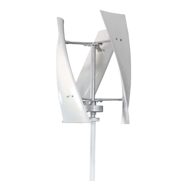 Vindkraftverk, Vertikal Axeldesign, 2000W Kraftgenerering,2000W, Endast vindkraftverk, 12V