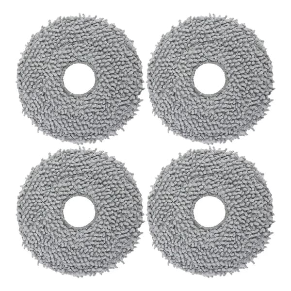 Moppdukar, Mikrofiber Material, Kompatibilitet med Våtservetter,4PCS