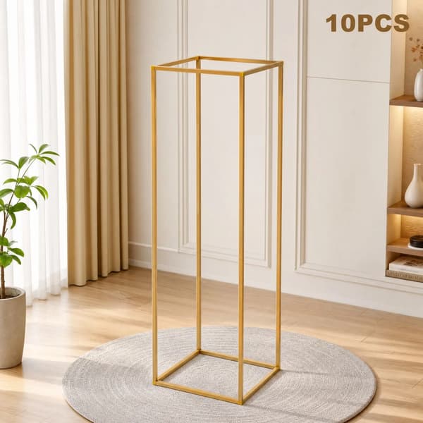Blomsterställ, Modern Stil, 10-delars Set,Guld