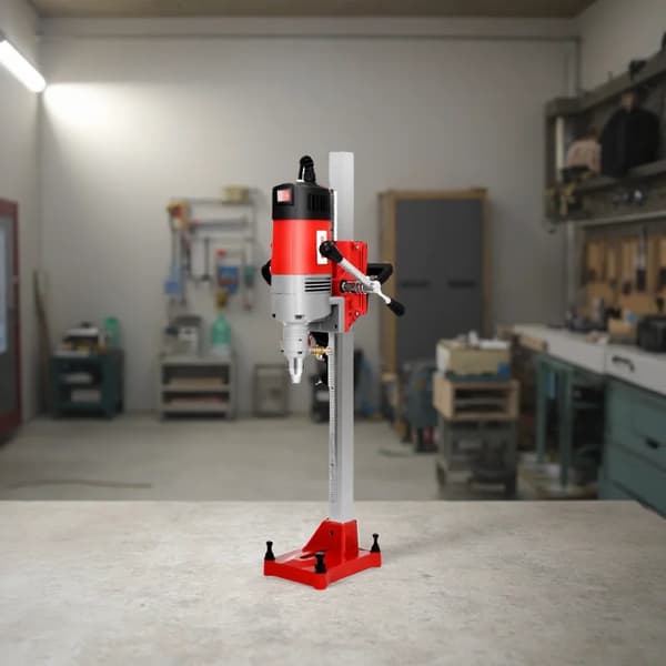 Kerneborremaskine, 2300W motor, justerbar boremulighed,Rød