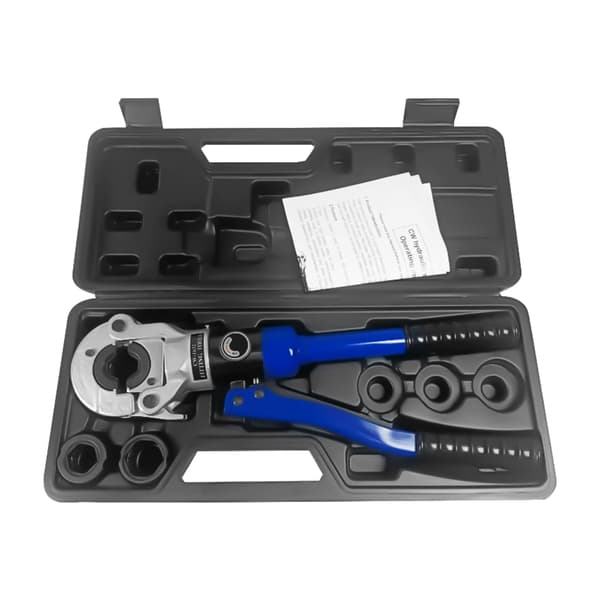 Hydraulisk Rörkrimpare, 98 KN Maximal Krimpkraft, Lättviktsdesign,Blå