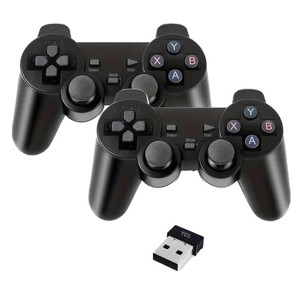 Spelkontroll, Dubbel Vibration, Bluetooth-anslutning,2PCS