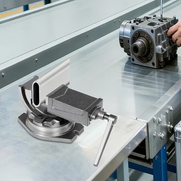 Bänkpress, 360° svängbar, 0-90° lutande,Silver