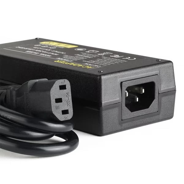 Strømforsyningsadapter, 52V udgang, 2.5A strøm,EU stik